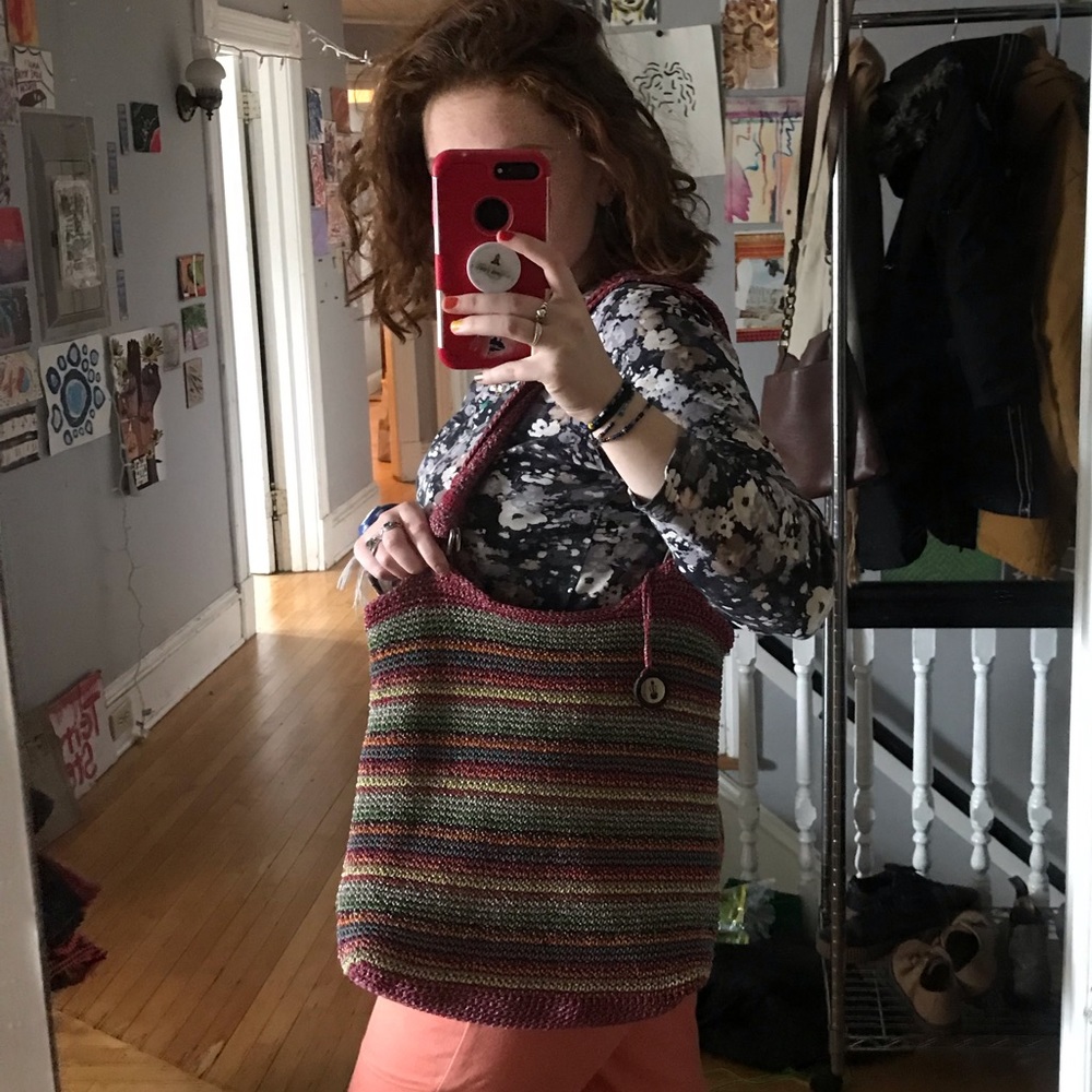 Crochet Tote Bag